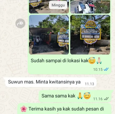 Pengiriman Papan Bunga Duka Lombok Barat