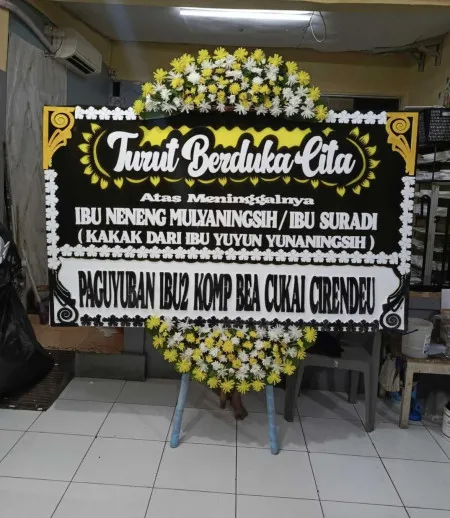 Papan Bunga Duka Lombok Barat