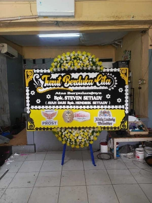 Papan Bunga di Lombok Barat